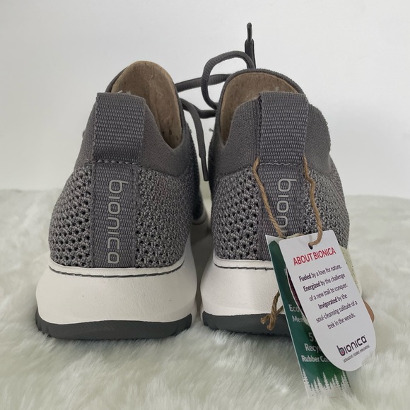 Bionica Oressa Knit mesh sneakers -New in Box- Steel gray sizes 8.5 and 9 - Picture 4 of 11